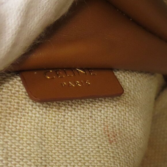 CELINE Brown Leather Shoulder Bag - Picture 6 of 11